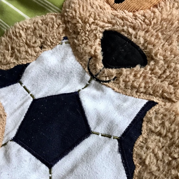 Lambs and Ivy Champ Sports Dogs Bow Wow Collection Crib Comforter and Ruffle - Picture 11 of 16